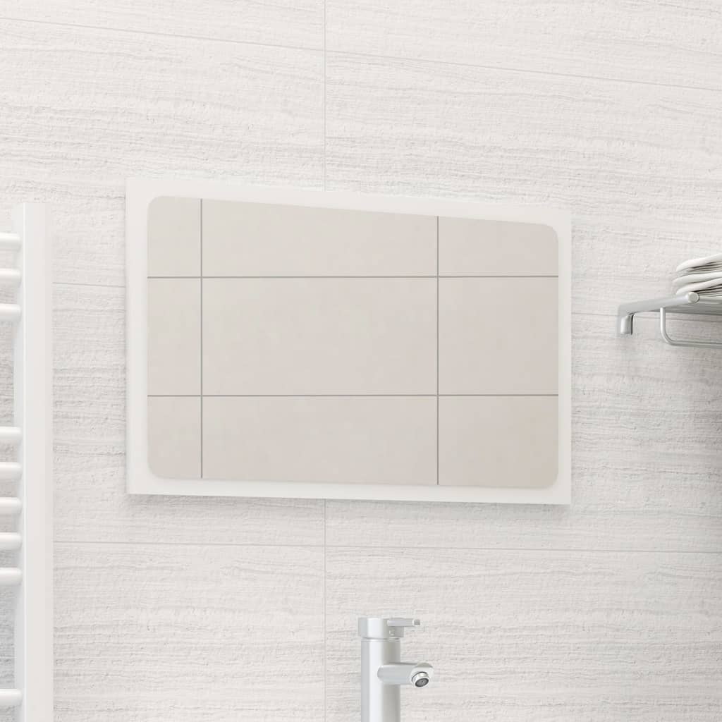 Espejo De Baño Madera Contrachapada 80X1,5X37 Cm