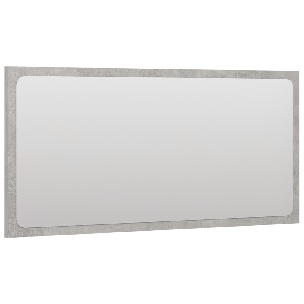 Espejo De Baño Madera Contrachapada 80X1,5X37 Cm