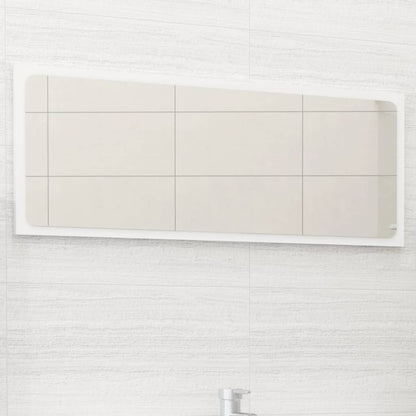 Espejo De Baño Madera Contrachapada 80X1,5X37 Cm