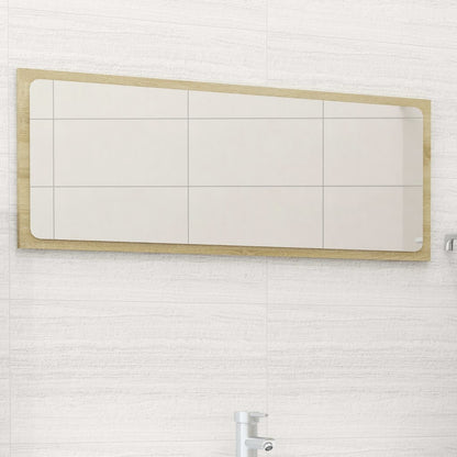 Espejo De Baño Madera Contrachapada 80X1,5X37 Cm