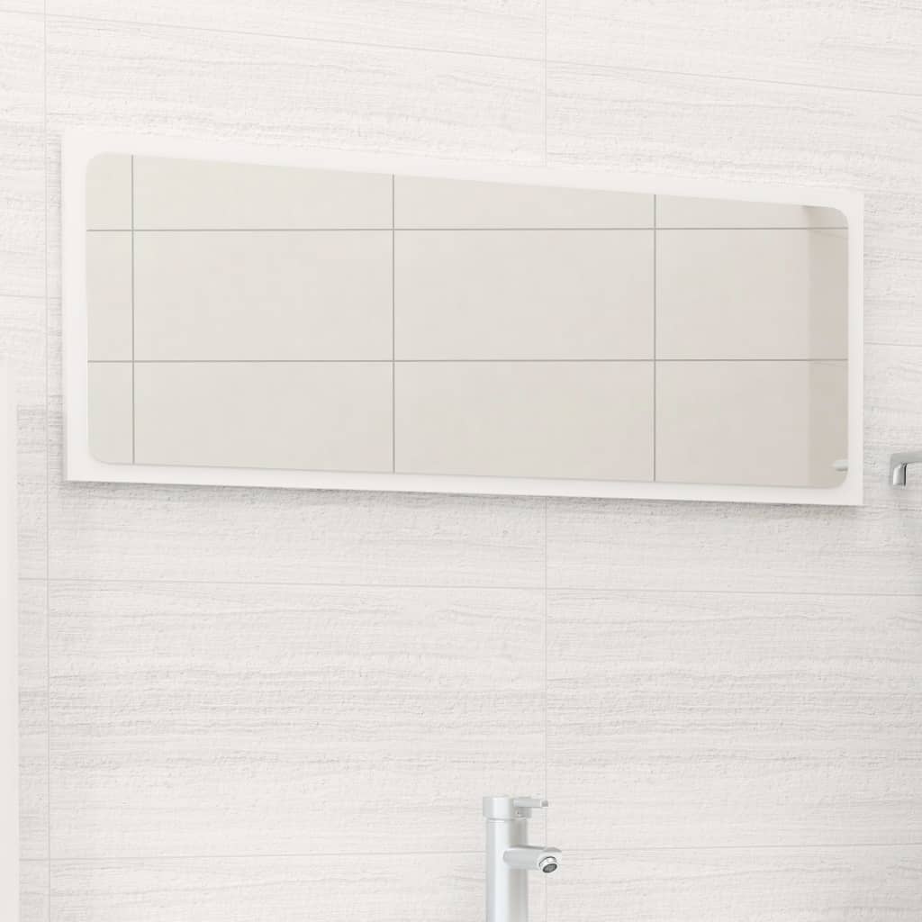 Espejo De Baño Madera Contrachapada 80X1,5X37 Cm