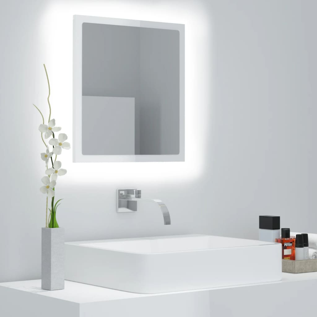 Espejo De Baño Acrílico Color 40X8,5X37 Cm