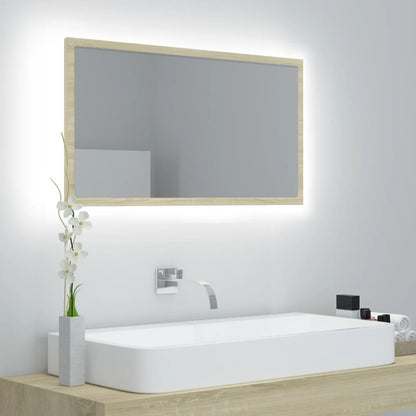 Espejo De Baño Acrílico 80X8,5X37 Cm