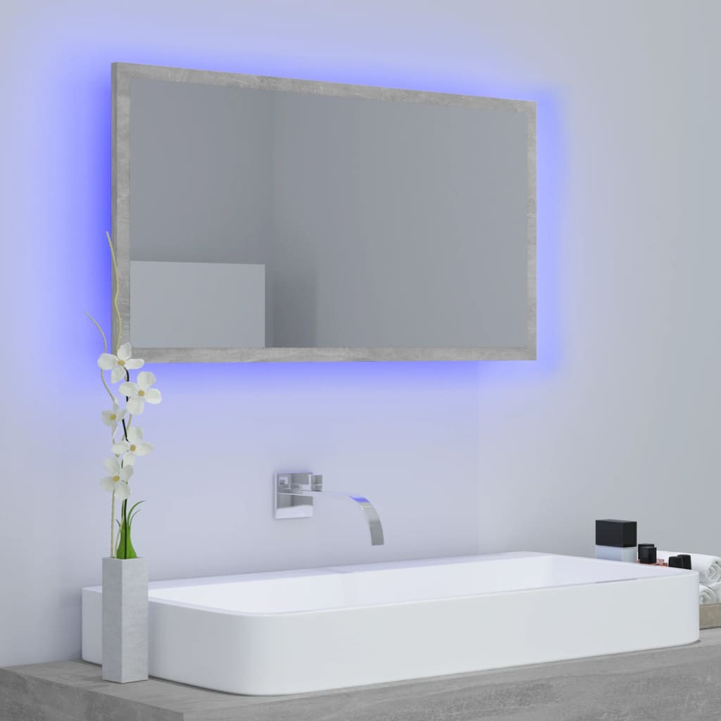 Espejo De Baño Acrílico 80X8,5X37 Cm
