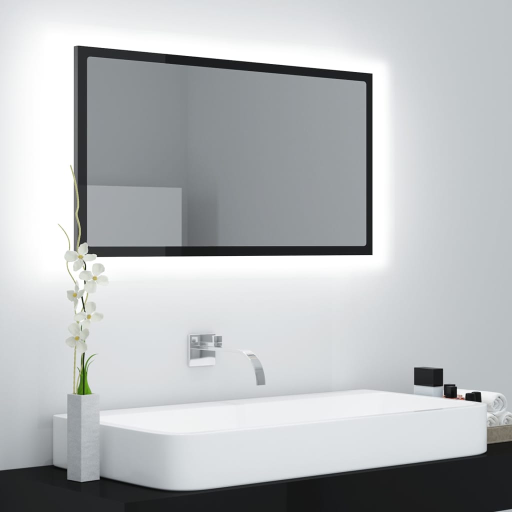Espejo De Baño Acrílico 80X8,5X37 Cm