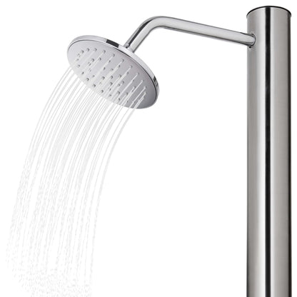 Ducha De Jardín Acero Inoxidable 215 Cm