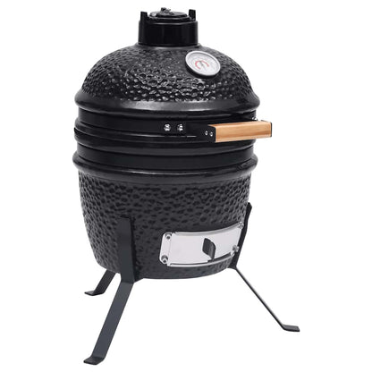 Barbacoa 2 En 1 Ahumadora Kamado De Cerámica 56 Cm
