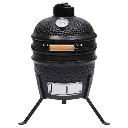 Barbacoa 2 En 1 Ahumadora Kamado De Cerámica 56 Cm