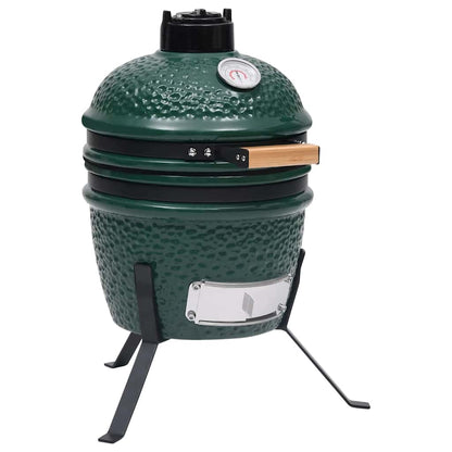 Barbacoa 2 En 1 Ahumadora Kamado De Cerámica 56 Cm