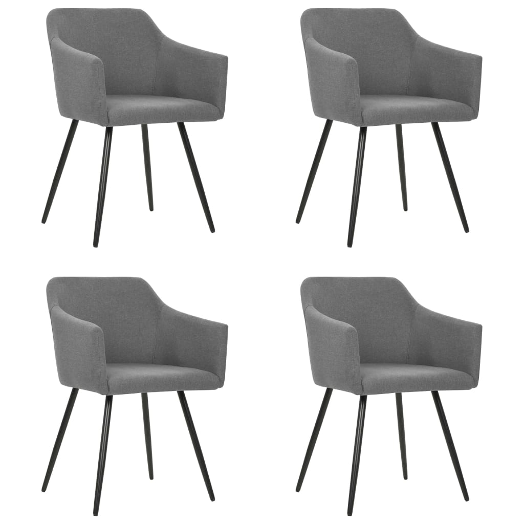 Sillas De Comedor 6 Unidades Tela