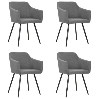 Sillas De Comedor 6 Unidades Tela