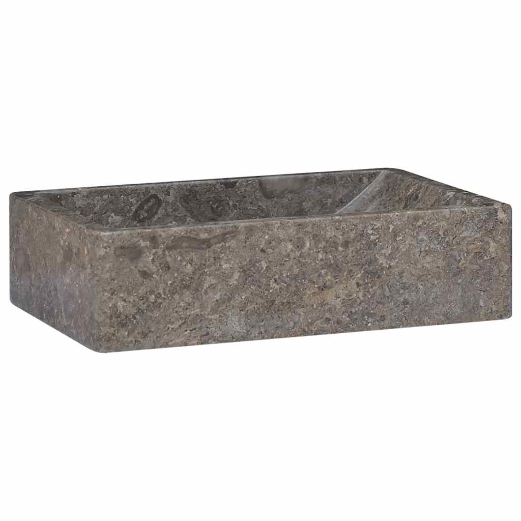 Lavabo De Mármol Con Brillo 45X30X12 Cm