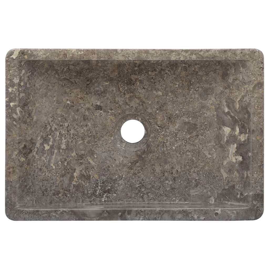 Lavabo De Mármol Con Brillo 45X30X12 Cm