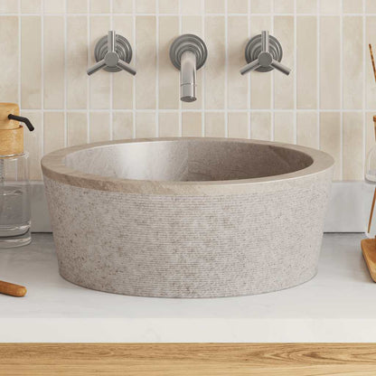 Lavabo Mármol Ø40X15 Cm