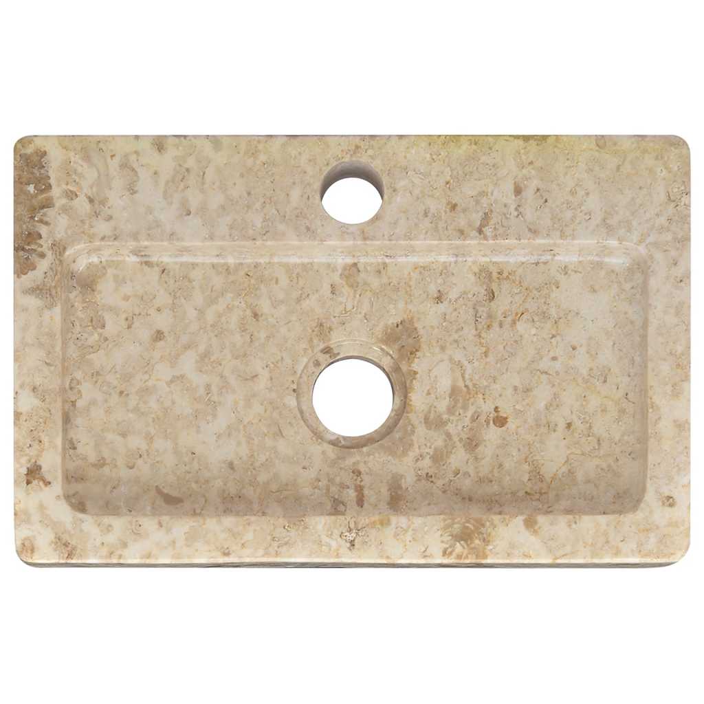 Lavabo De Pared Mármol 38X24X6,5 Cm