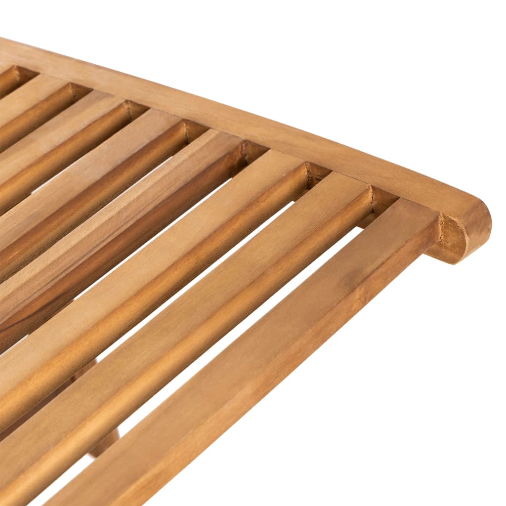 Tumbona De Madera Maciza De Teca