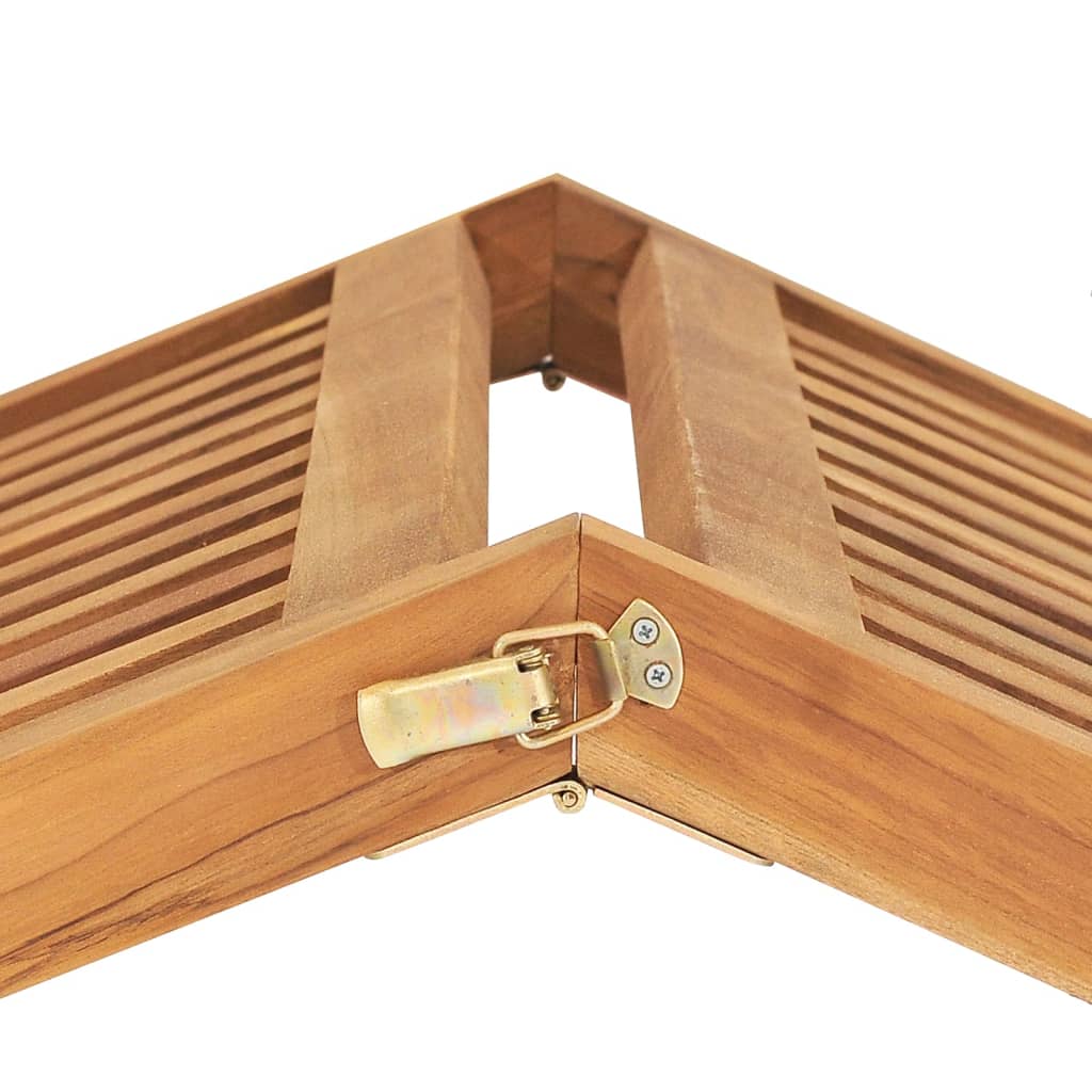 Tumbona De Madera Maciza De Teca