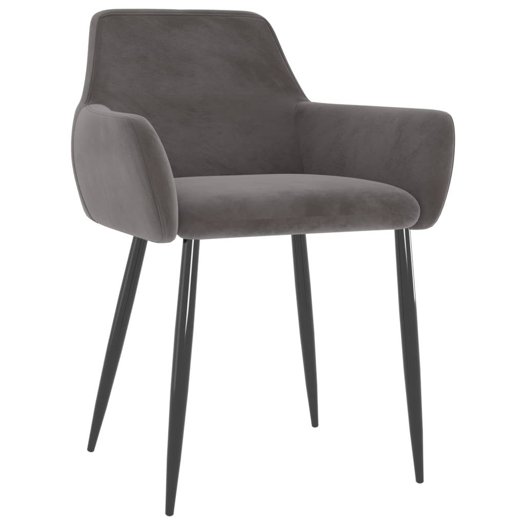 Sillas De Comedor 4 Unidades Terciopelo