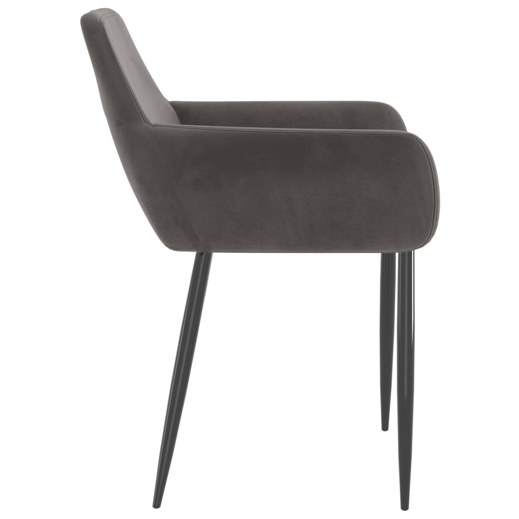 Sillas De Comedor 4 Unidades Terciopelo