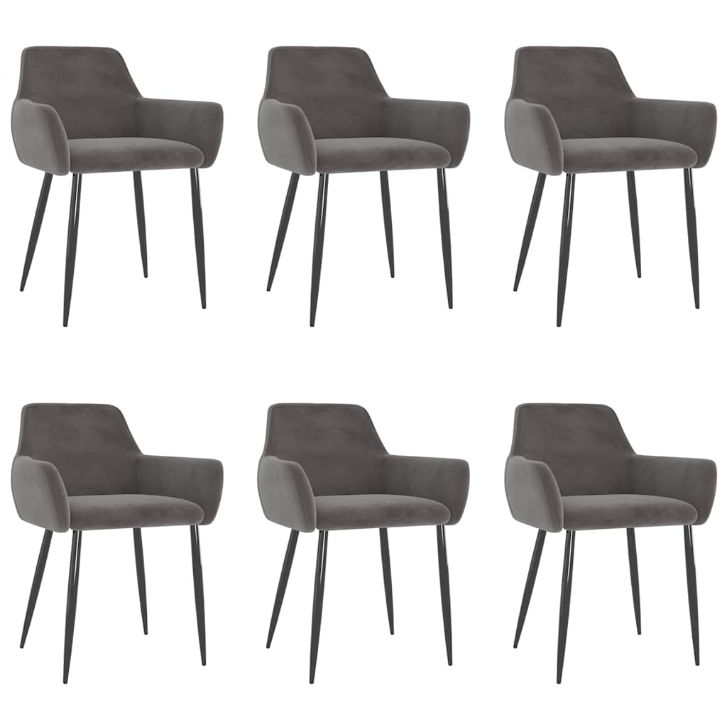 Sillas De Comedor 4 Unidades Terciopelo