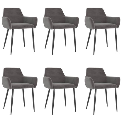 Sillas De Comedor 4 Unidades Terciopelo