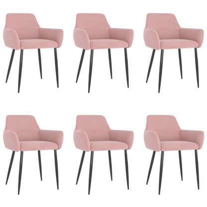 Sillas De Comedor 4 Unidades Terciopelo