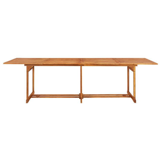 Mesa De Comedor Jardín 280X90X75 Cm Madera Maciza De Acacia