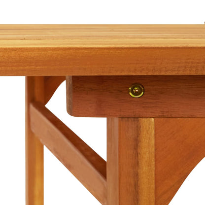 Mesa De Comedor Jardín 280X90X75 Cm Madera Maciza De Acacia