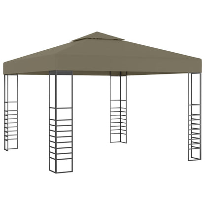 Carpa Cenador De Jardín Con Tira De Luz Led 3X3M 180 G/M²