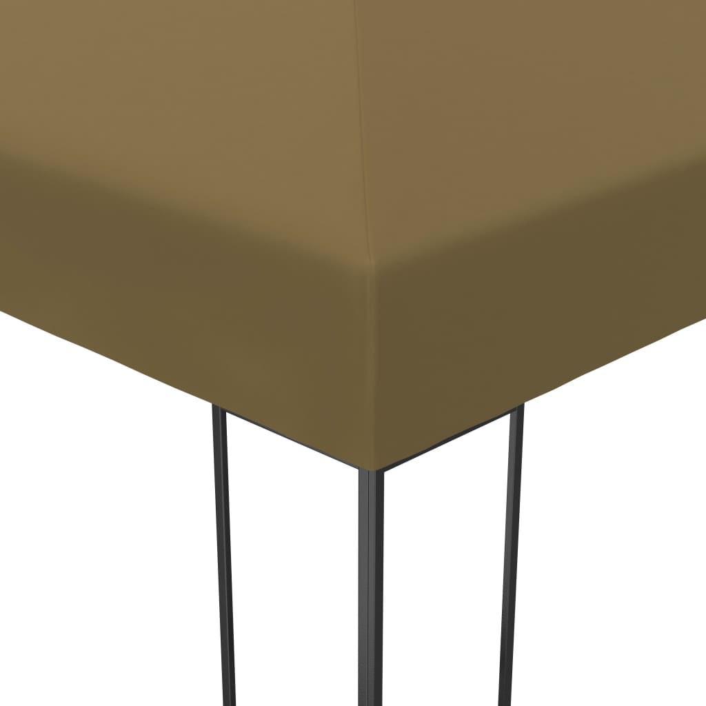 Carpa Cenador De Jardín Con Tira De Luz Led 3X4M 180 G/M²