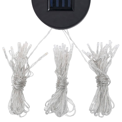 Carpa Cenador De Jardín Con Tira De Luz Led 3X3 M
