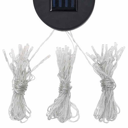 Carpa Cenador De Jardín Con Tira De Luces Led