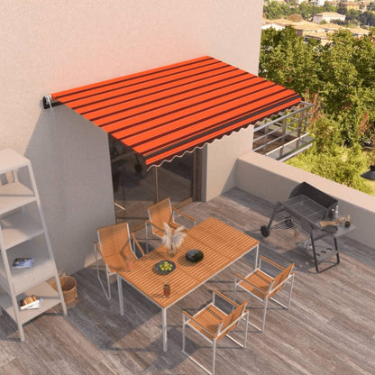 Toldo Retráctil Automático Gris