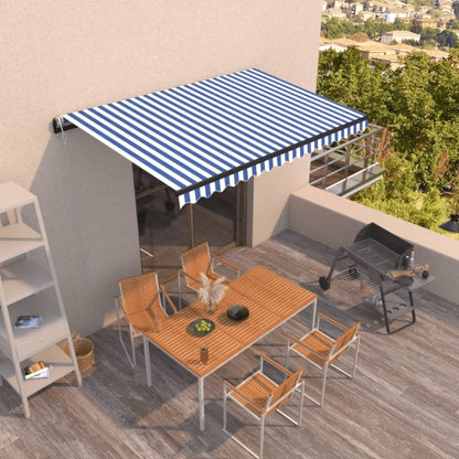 Toldo Retráctil Automático Gris