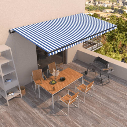 Toldo Retráctil Automático Gris