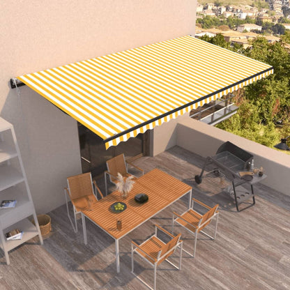 Toldo Retráctil Automático Gris