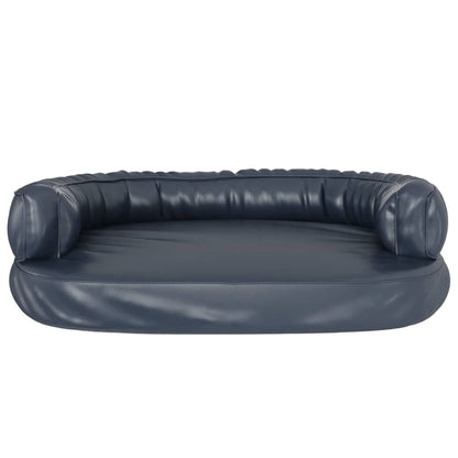Cama Para Perros De Espuma Cuero Sintético