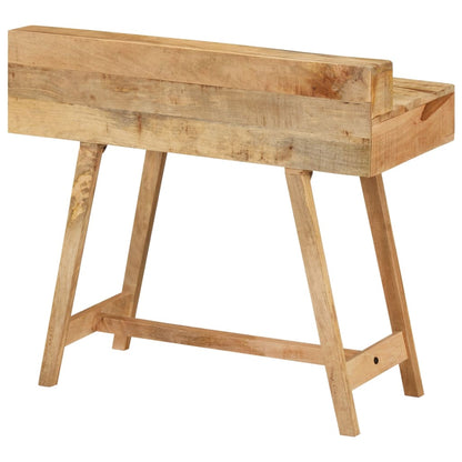 Escritorio De Madera De Mango Rugosa 100X45X90 Cm
