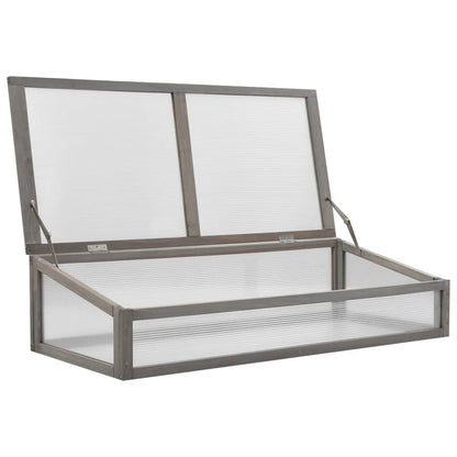 Jardinera Elevada Con Invernadero 110X54X120 Cm Abeto