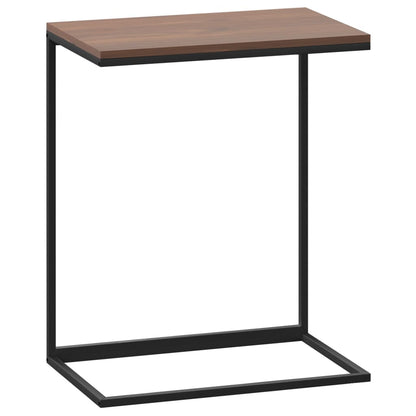 Mesa Auxiliar De Madera Contrachapada Negro
