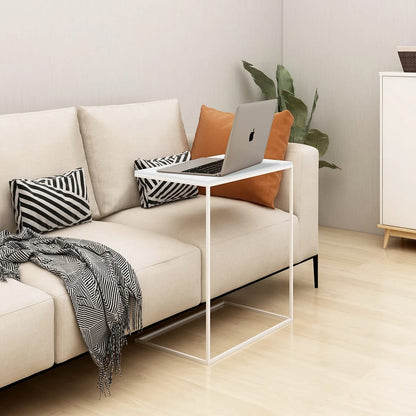 Mesa Auxiliar De Madera Contrachapada Negro