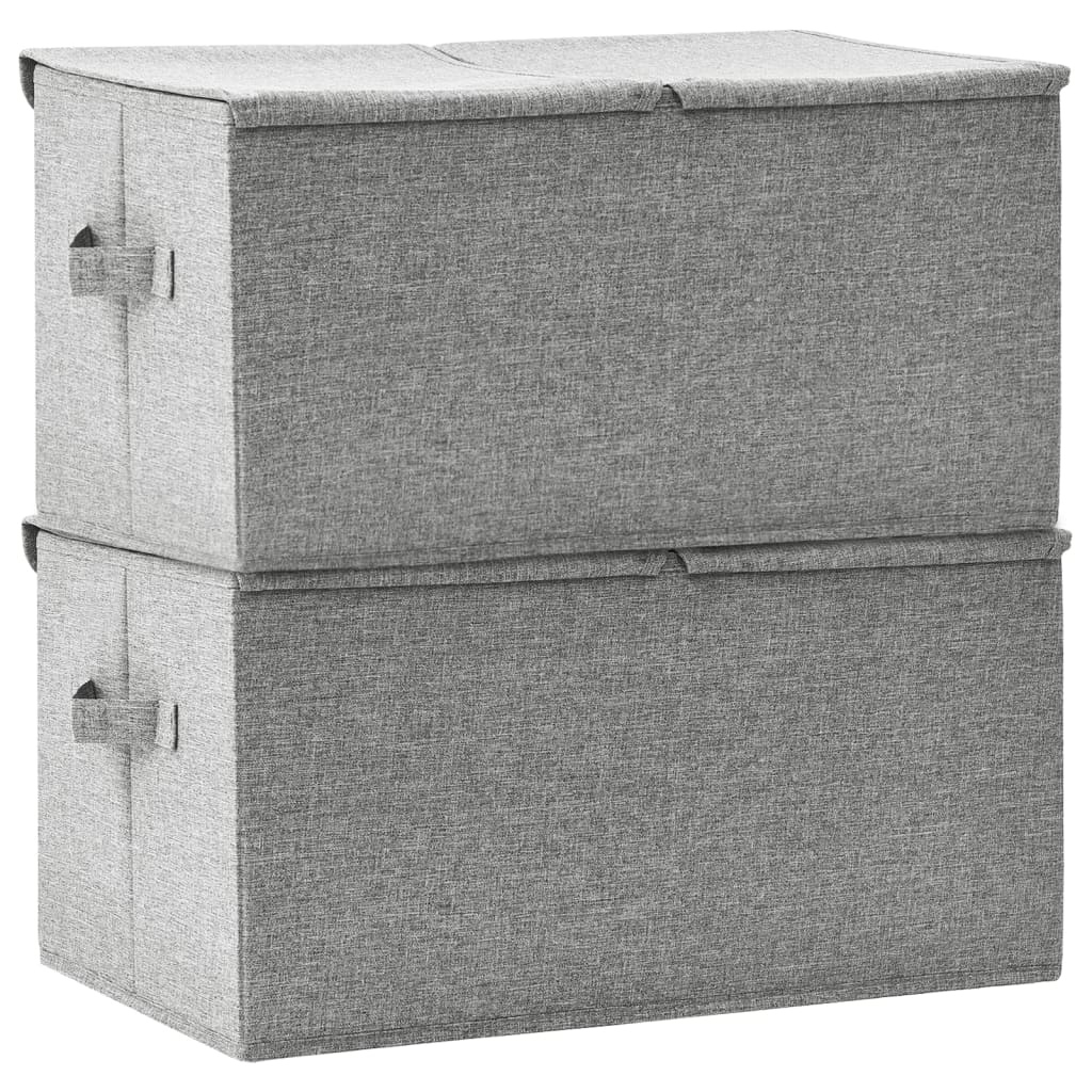 Cajas De Almacenaje 2 Unidades Tela