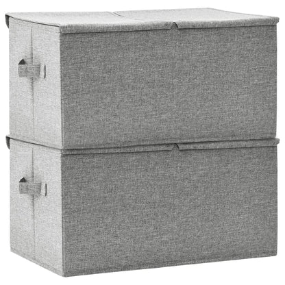 Cajas De Almacenaje 2 Unidades Tela