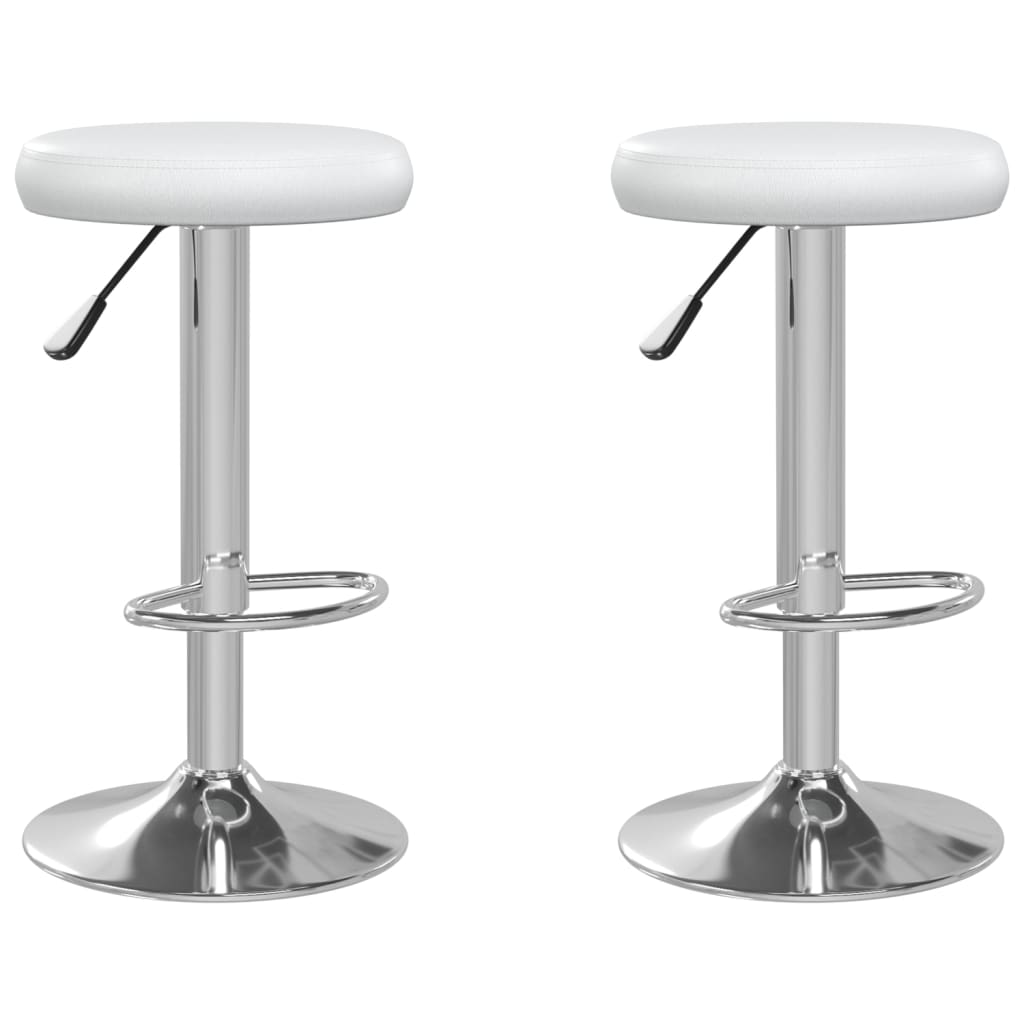 Taburetes De Cocina 2 Unidades Cuero Sintético
