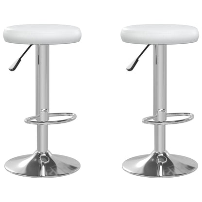Taburetes De Cocina 2 Unidades Cuero Sintético
