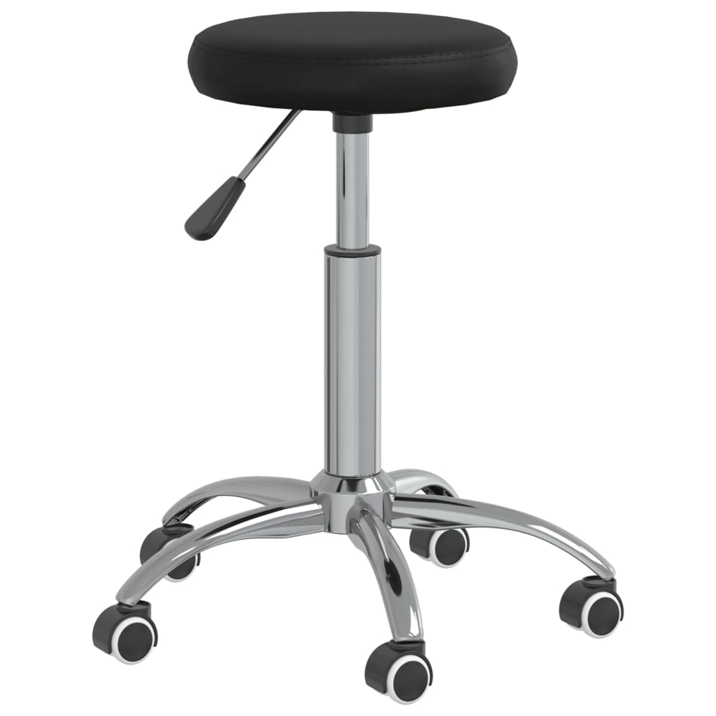 Silla De Oficina Giratoria De Cuero Sintético