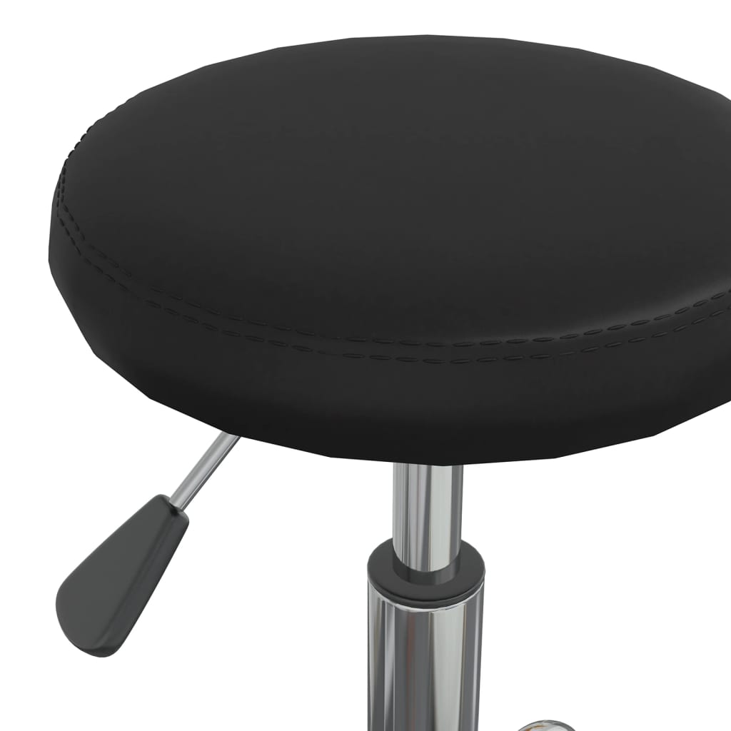 Silla De Oficina Giratoria De Cuero Sintético
