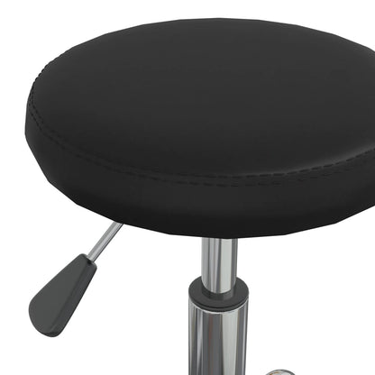 Silla De Oficina Giratoria De Cuero Sintético