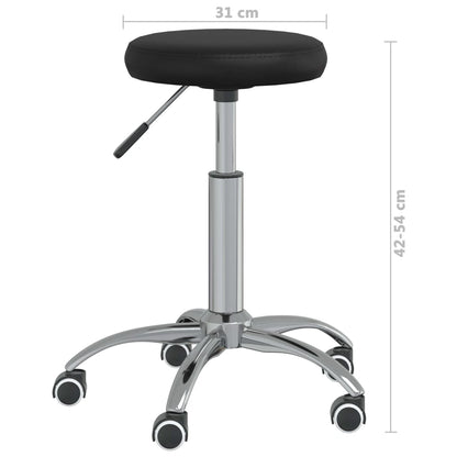 Silla De Oficina Giratoria De Cuero Sintético