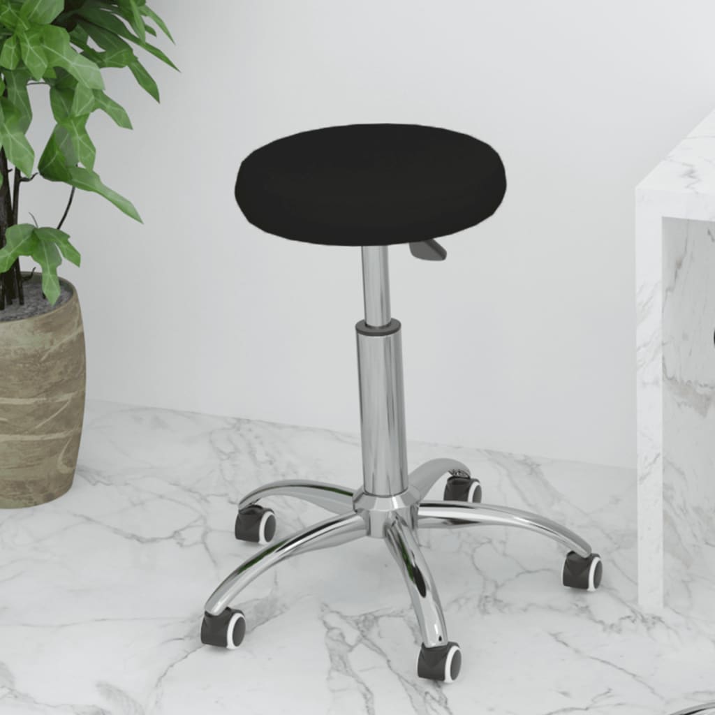 Silla De Oficina Giratoria De Cuero Sintético